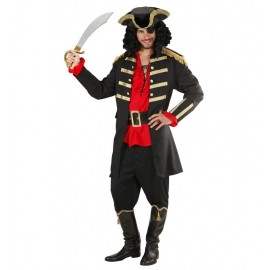 Disfraz de Capitán Pirata Lujo Hombre