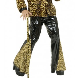 Pantalón de Campana Leopardo Pantalón de Campana Leopardo