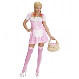 Disfraz de Miss Muffet Rosa para Mujer