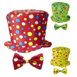 Kit Cilindro y Pajarita Payaso Infantil Kit Cilindro y Pajarita Payaso Infantil