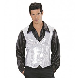 Chaleco de Lentejuelas para Hombre Chaleco de Lentejuelas para Hombre