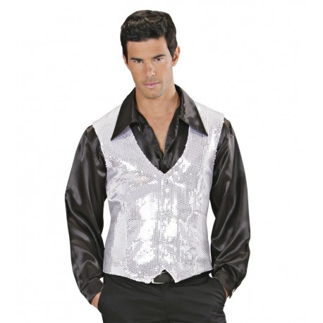 Chaleco de Lentejuelas para Hombre