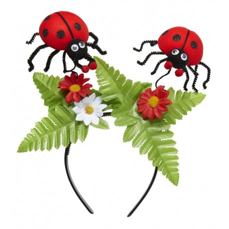 Tocado Mariquita con Flores