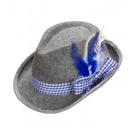 Gorro Bávaro con Plumas