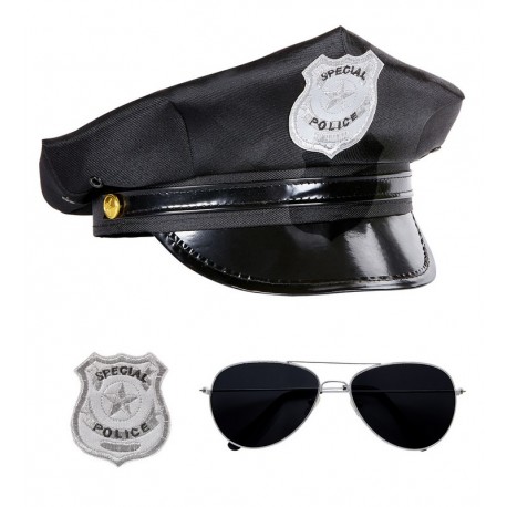Set Accesorios Policía Unisex