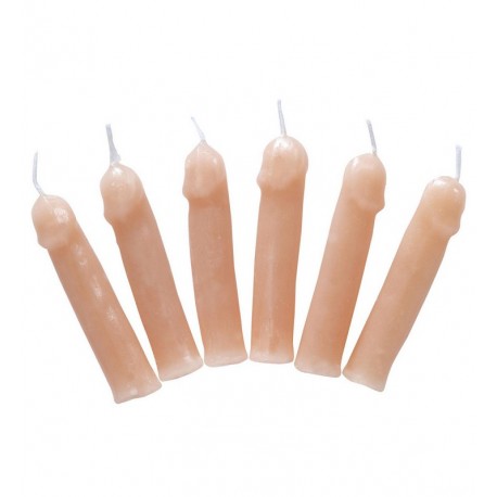 6 Velas de Fiesta Willy
