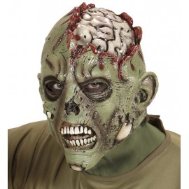 Máscara Cabeza Completa Zombie Cerebro