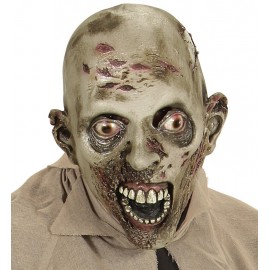 Máscara Cabeza Completa Zombie Lebroso