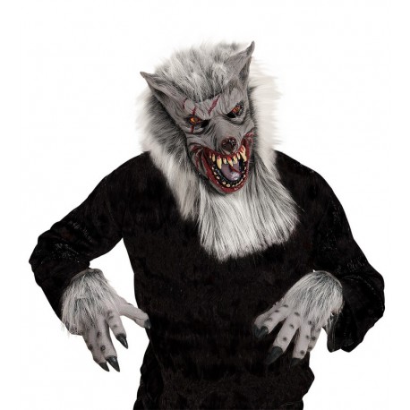 Máscara Cabeza Completa Hombre Lobo