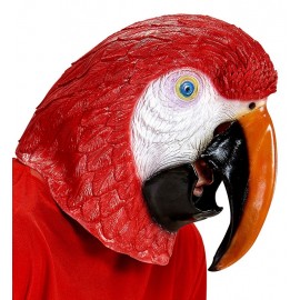 Máscara Cabeza Completa Papagallo