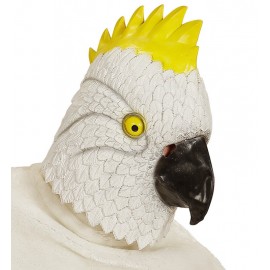 Máscara Cabeza Completa Cacatua