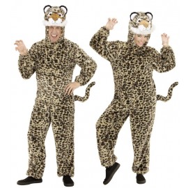 Disfraz de Leopardo en Peluche para Adulto