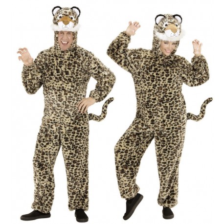 Disfraz de Leopardo en Peluche para Adulto