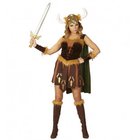 Disfraz de Vikinga Guerrera para Adulto