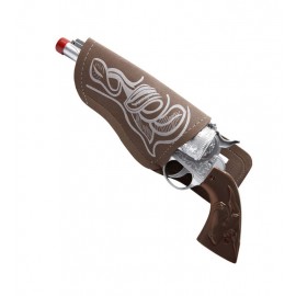 Pistola Vaquero Con Funda y Cinturón