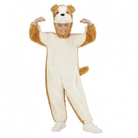 Disfraz de Bulldog en Peluche Infantil