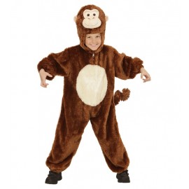 Disfraz de Mono en Peluche Suave Infantil