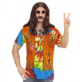Camiseta Imprimida de Hippie Camiseta Imprimida de Hippie