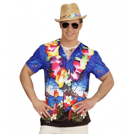 Camiseta Imprimida Hawaii para Adulto