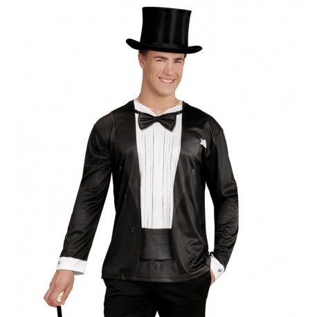 Camiseta Smoking para Adulto