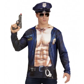 Camiseta de Policia Sexy Camiseta de Policia Sexy