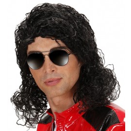 Peluca de Michael Jackson