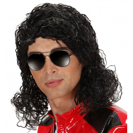 Peluca de Michael Jackson