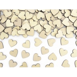 Corazones de madera 2 cm Corazones de madera 2 cm