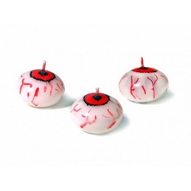 25 Velas de Ojos 4 cm