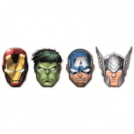 6 Caretas Avengers
