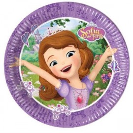 Platos Desechables Princesa Sofia