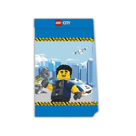 4 Bolsas Lego City