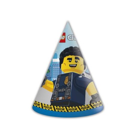 6 Gorros Lego City