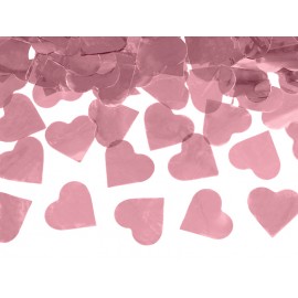 Cañón Lanza Confeti Corazones 60 cm
