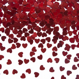Confeti de corazones 30 gr Confeti de corazones 30 gr