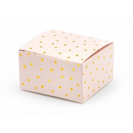 10 Cajas Rosas Con Puntitos 6 x 3,5 x 5,5 cm 10 Cajas Rosas Con Puntitos 6 x 3,5 x 5,5 cm