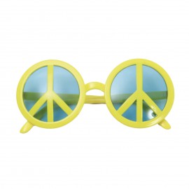 Gafas Símbolo De La Paz Amarillas Gafas Símbolo De La Paz Amarillas