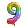 Globo Numero 9 Foil 86 cm