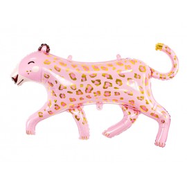 Globo Leopardo Rosa