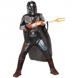 Disfraz Mandalorian Silver Premium Infantil Disfraz Mandalorian Silver Premium Infantil
