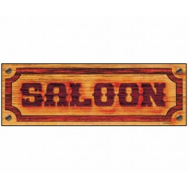 Señal Saloon 78x26 cm Señal Saloon 78x26 cm