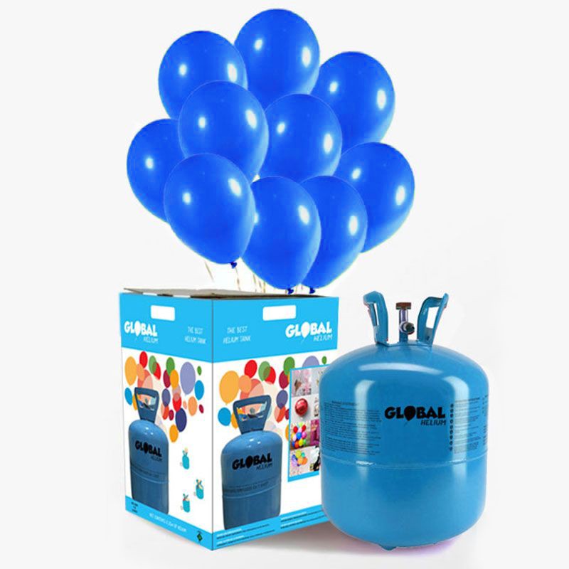 Bombona de helio Pequeña desechable para 30 globos