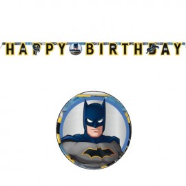 Guirnalda Batman Happy Birthday
