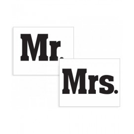 2 Pegatinas MR y MRS