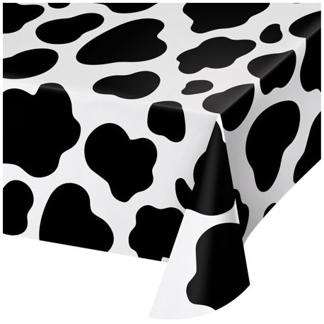 Mantel de Plástico Vaca 137 x 274 cm