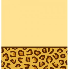 Mantel Leopardo de Plástico