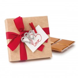 4 Napolitanas Con Broche de Corazón 4 Napolitanas Con Broche de Corazón