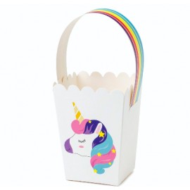 Cesta De Papel Unicornio 8 x 17,5 x 8 cm Cesta De Papel Unicornio 8 x 17,5 x 8 cm