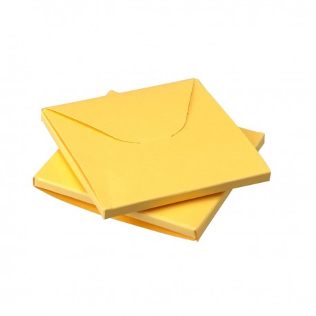 Caja Amarilla 8 x 8 x 0,5 cm
