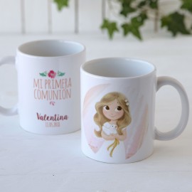 Taza Cerámica Niña Comunión Taza Cerámica Niña Comunión